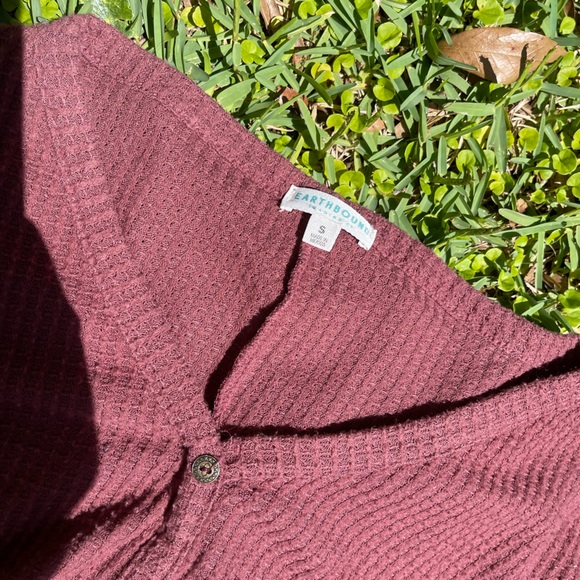 waffle knit top - Picture 3 of 3